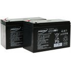 Powery Bly-Gel Batteri til USV APC RBC 33