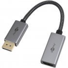 goobay DisplayPort-auf-HDMI-Adapterkabel, 4K/60 Hz goobay DisplayPort-auf-HDMI-Adapterkabel, 4K/60 Hz