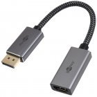 goobay DisplayPort til HDMI-adapterkabel, 8K/60 Hz goobay DisplayPort til HDMI-adapterkabel, 8K/60 Hz