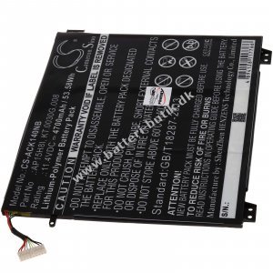 Batteri til Acer CLOUDBOOK 14 AO1-431-C28S Laptop