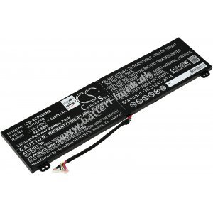 Batteri til Laptop Acer Predator Triton 500 PT515-52-78TF