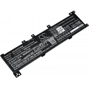 Batteri kompatibel med Asus Type B31N1635