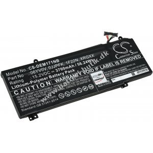 Batteri til Laptop Dell ALW17M-D3725S