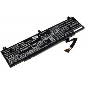 Batteri til Dell Type 04RRR3