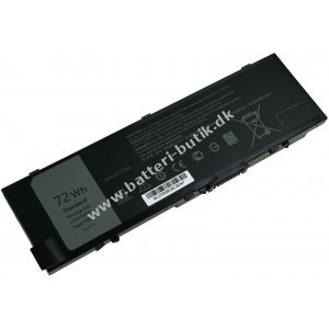 Batteri kompatibel med Dell Type MFKVP