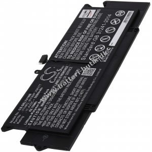 Batteri kompatibelt med Dell Type 7YX5Y