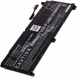 Batteri til Hasee CV15S02 Laptop