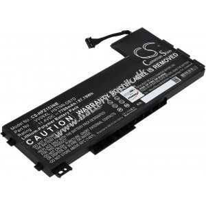 Batteri til Laptop HP ZBook 15 G3 T7V54EA