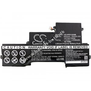 Batteri til Laptop HP EliteBook Folio 1020 G1 M5U02PA