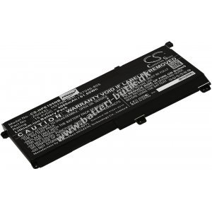 Batteri passer til Laptop HP EliteBook 1050 G1 / Type ZG04XL
