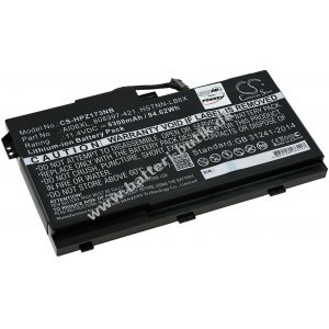 Batteri kompatibel med HP Type 808451-001