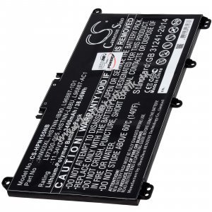 Batteri kompatibel med HP Typ HW03XL