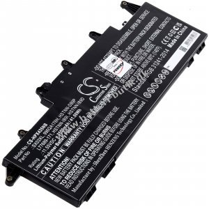 Batteri kompatibel med HP Typ HSTNN-IB9I