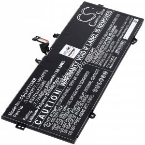 Batteri til Lenovo Yoga Slim 7-13ACN05(82CY) Laptop