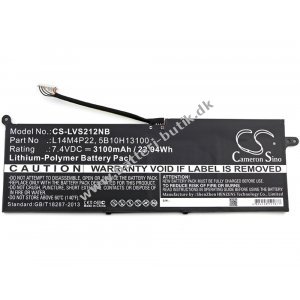 Batteri kompatibel med Lenovo Type L14M4P22