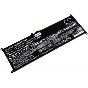 Batteri til Laptop Dell XPS 12 9250 / Latitude 12 7275 / Type 7VKV9
