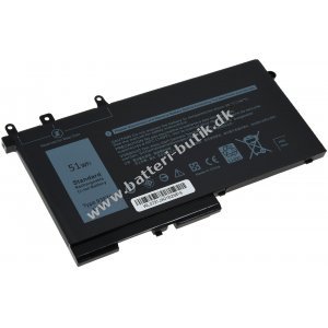 Standardbatteri passer til Laptop Dell Latitude 5480, 5490, Type 4YFVG osv.