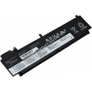 Batteri til Laptop Lenovo ThinkPad T470s, T460s, Typ 00HW023 (lang udgave)