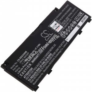 Batteri passer til Laptop Dell Inspiron 14 5490, Type 266J9, Type M4GWP