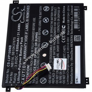 Batteri passer til Laptop Lenovo IdeaPad 100S-11IBY 80R200DHGE, Type NB116