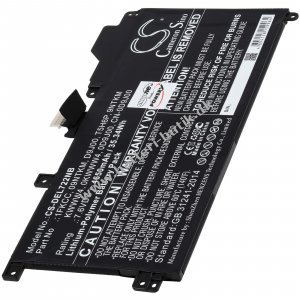 Batteri Passer til Laptop Dell Latitude 7200 2-in-1  Latitude 12 7200 Typ 09NTKM