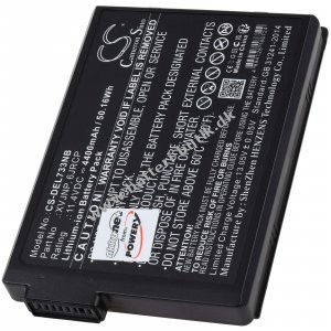 Batteri Passer til Outdoor-Laptop Dell Latitude 7330 Rugged 5430 Rugged  Typ XVJNP