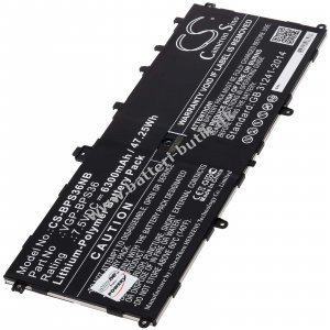 Batteri Passer til Laptop Sony VAIO Duo 13 SVP1321ZPWR SVD13236PW Typ VGP-BPS36