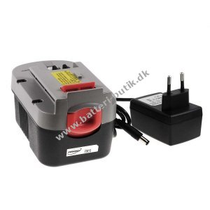 Batteri til vrktj Black & Decker save CS143 Li-Ion inkl. oplader