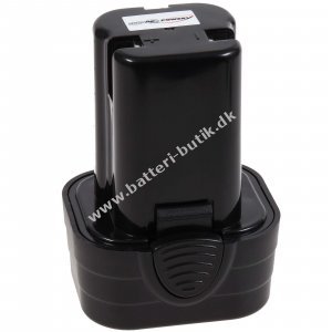 Batteri Passer til Batterierrchrauber Einhell BT-CD 10.8/3 LI Typ 4513377E