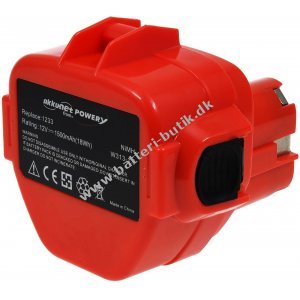 Batteri til Makita Typ 193624-0 1500mAh