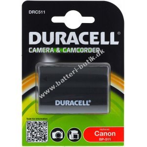 Duracell Batteri til Canon Videokamera MVX3i