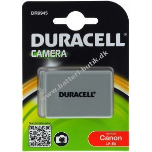 Duracell Batteri til Canon Typ LP-E8