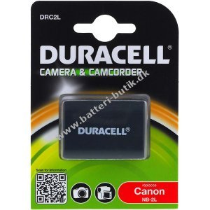 Duracell Batteri til Canon Videokamera Typ NB-2L