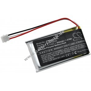 Batteri kompatibel med Flir Typ LF602035-02