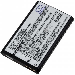 Batteri passer til Trdls-Telefon Swisstone SC 330 SC 230 SC 360 Type SB-330230