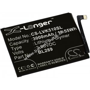 Batteri til Mobil, Smartphone Lenovo L38021