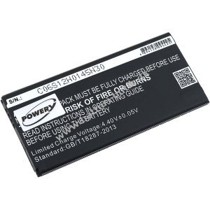 Batteri til Samsung Galaxy Alpha / SM-G850 / Type EB-BG850BBC