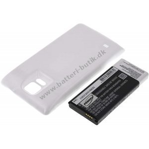 Batteri til Samsung Galaxy Note 4 / SM-N910 / Type EB-BN910BBE 6400mAh Hvid