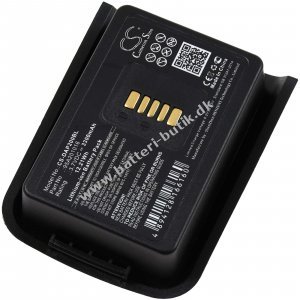Batteri Passer til Barcode-Scanner Datalogic Pegaso P20 Typ 95A201016