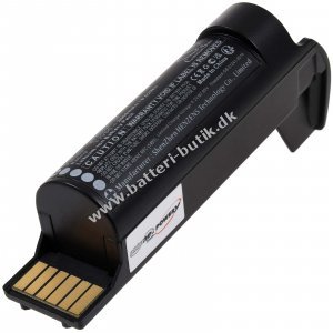 Batteri passer til Barcode-Scanner Zebra DS22 DS2278 Delfiscan M81 Type BT-000317-01