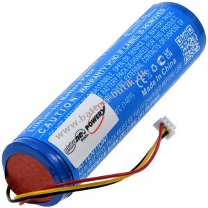 Batteri kompatibelt med Corsair Type ICR18650