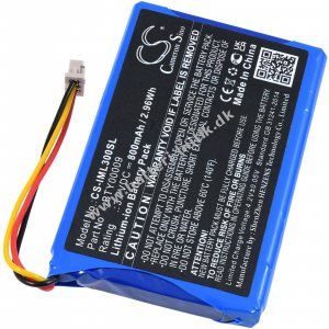 Batteri kompatibel med Ingenico Typ BTY00009