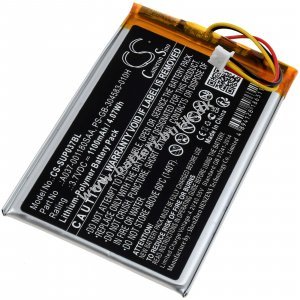 Batteri til betaling, kort-Terminal SumUP 3G