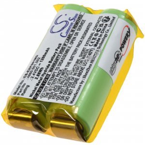 Batteri kompatibel med Eppendorf Type 4860 501.002-03