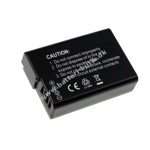 Batteri til Panasonic Lumix DMC-GF2/ Type DMW-BLD10