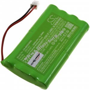 Batteri til Somfy Elixo 500 3S Drehtor-,