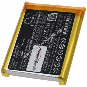 Batteri kompatibelt med Divoom Type AHB754860