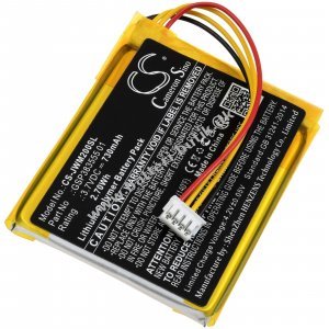 Batteri kompatibel med JBL Typ GSP383555 01