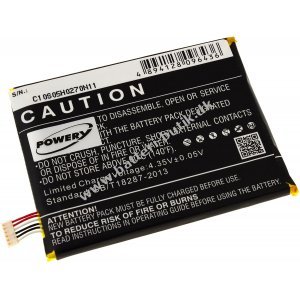 Batteri til Alcatel OT-7045 / Type TLp030B2