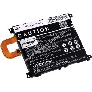 Batteri til Sony Ericsson Xperia Z1 / Type LIS1525ERPC